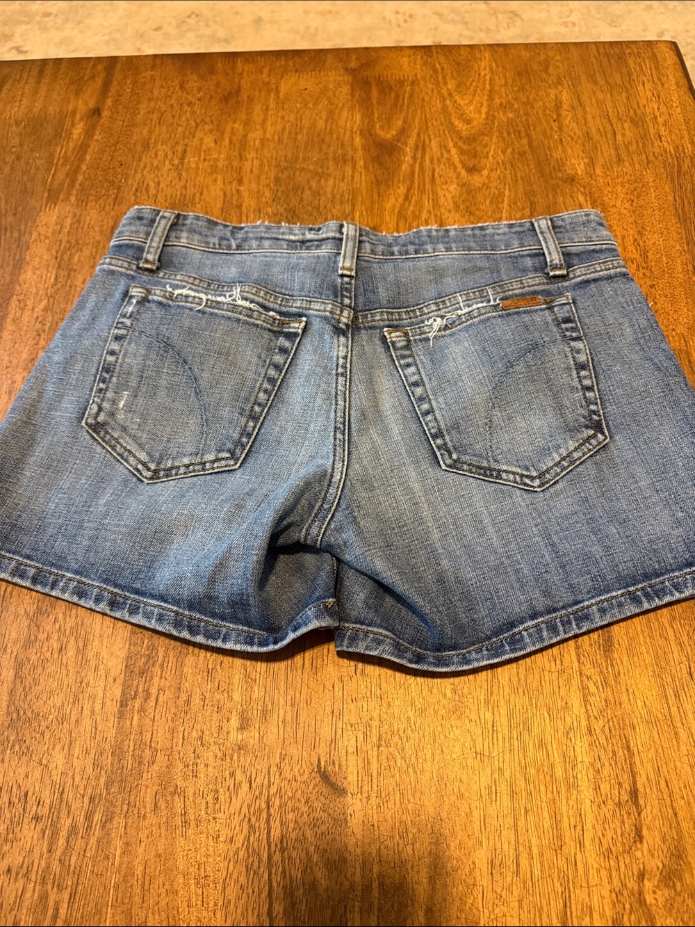 Joe's Distressed Denim Shorts - Picture 4 of 4